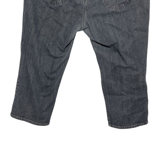 Venezia Women's Blue Denim Crop Capris Size 24 - Picture 3 of 8